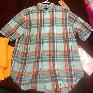 Men button down nautica shirt